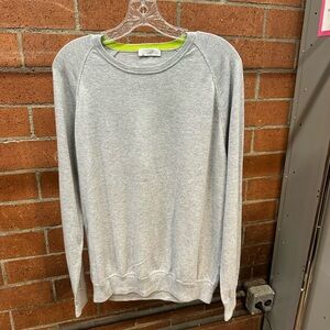 Gran Sasso Light Gray Crewneck Sweater